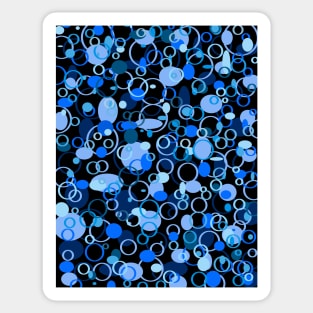 Abstract Bubble Design Sticker